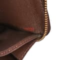 Miniatyrbillede 6 af 10: Pre-owned Louis Vuitton Damier Ebene Zippy Wallet Brown