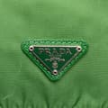 Miniatyrbillede 5 af 9: Pre-owned Prada Tessuto Drawstring Pouch Green