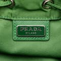 Miniatyrbillede 6 af 9: Pre-owned Prada Tessuto Drawstring Pouch Green