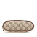 Miniatyrbillede 3 af 10: Pre-owned Gucci GG Supreme Web Ophidia Pouch Brown