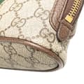 Miniatyrbillede 9 af 10: Pre-owned Gucci GG Supreme Web Ophidia Pouch Brown