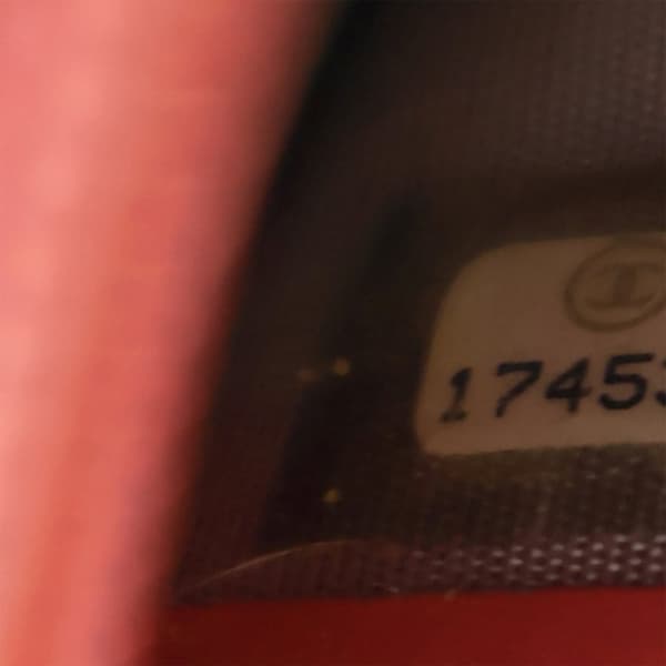 Pre-owned Chanel CC Caviar Zip Around Wallet Orange