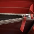 Miniatyrbild 7 av 10: Pre-owned Chanel CC Caviar Zip Around Wallet Orange