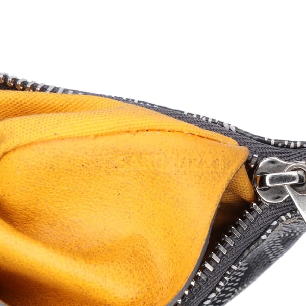 Pre-owned Goyard Mini Goyardine Senat Pochette Gray