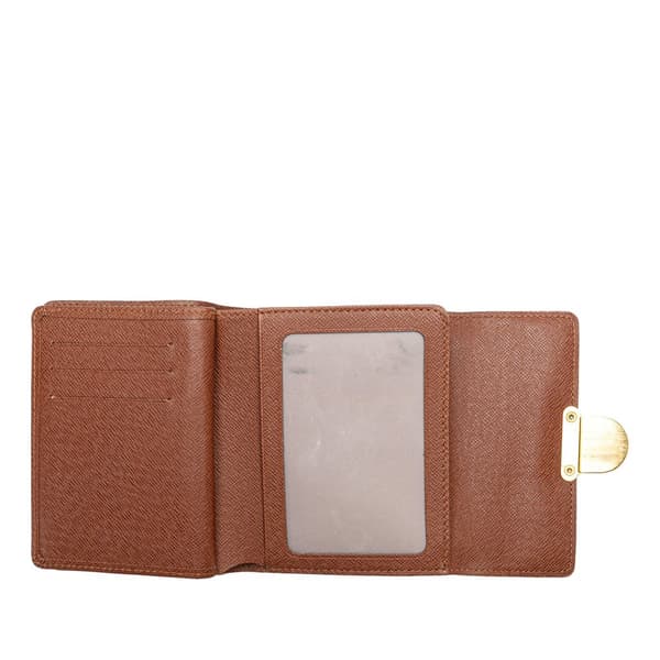Pre-owned Louis Vuitton Monogram Koala Wallet Brown