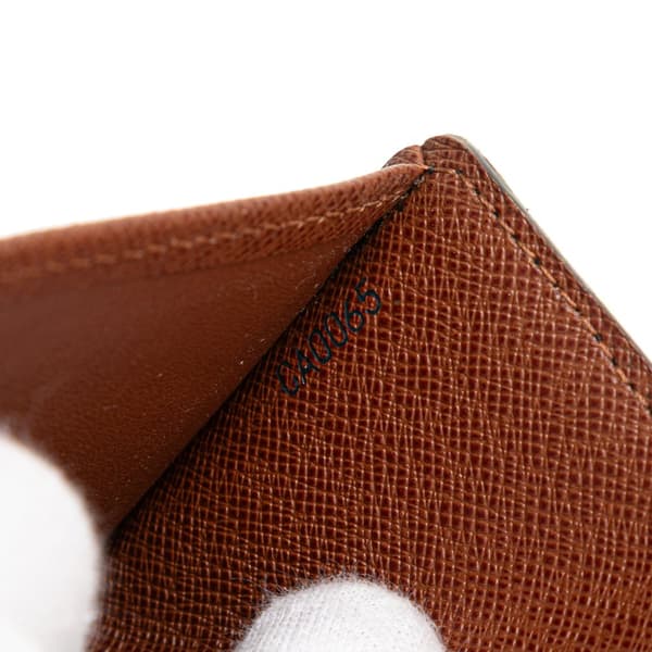 Pre-owned Louis Vuitton Monogram Koala Wallet Brown