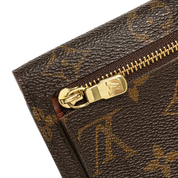 Pre-owned Louis Vuitton Monogram Koala Wallet Brown