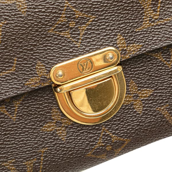 Pre-owned Louis Vuitton Monogram Koala Wallet Brown
