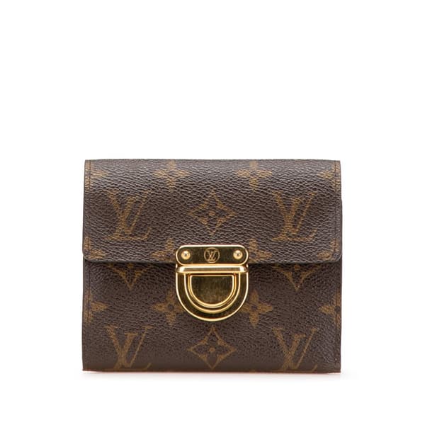Pre-owned Louis Vuitton Monogram Koala Wallet Brown