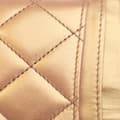Pikkukuva 8 / 10: Pre-owned Chanel CC Quilted Metallic Lambskin Card Holder Gold