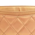Pikkukuva 9 / 10: Pre-owned Chanel CC Quilted Metallic Lambskin Card Holder Gold