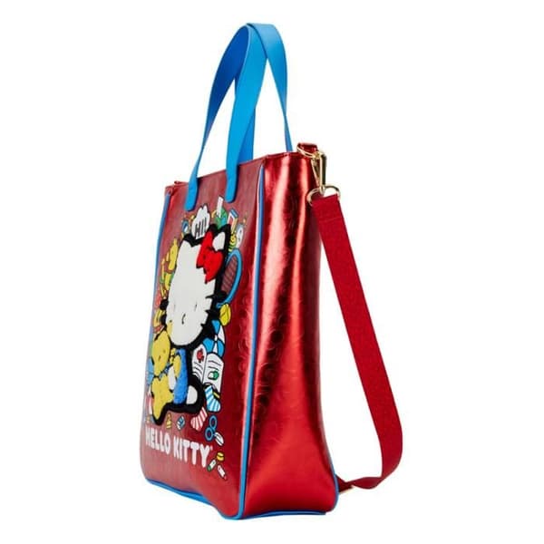Hello Kitty by Loungefly shoppingväska & 50-årsjubileumsmyntplånbok
