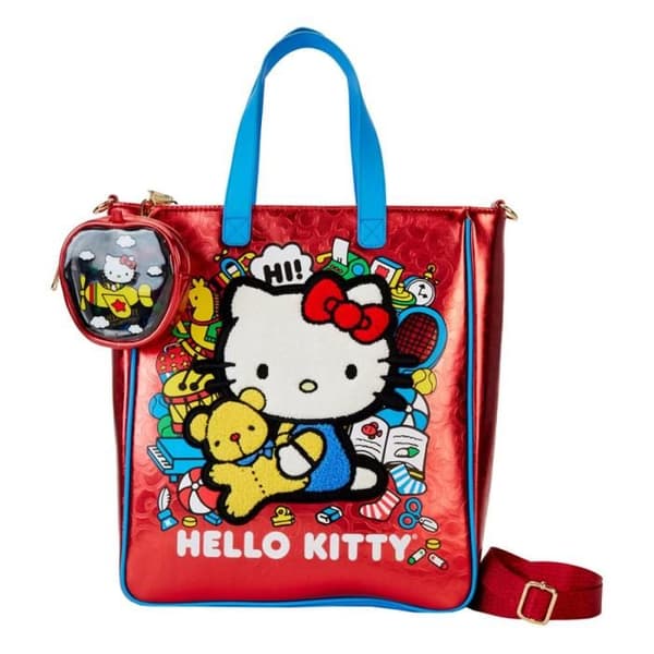 Hello Kitty by Loungefly shoppingväska & 50-årsjubileumsmyntplånbok