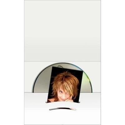 DAIBER 6612 plånbok med CD-fack upp till 6x9 cm - Vit