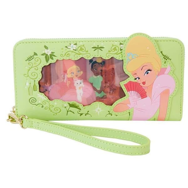 Loungefly Disney The Princess and the Frog flickornas plånbok