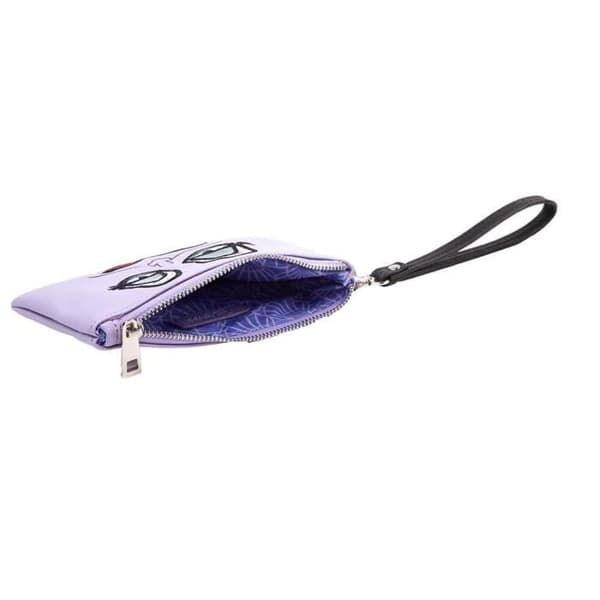 Plånbok - Disney - Den lilla sjöjungfrun - Lila - 100% PU - Dragkedja