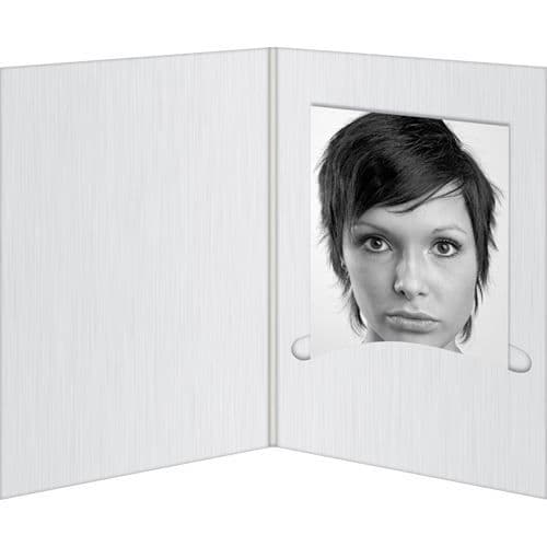 DAIBER Passfotoplånbok - Profi-Line - Vit - 14011 - Bildformat: 4,5 x 6 cm - Papper