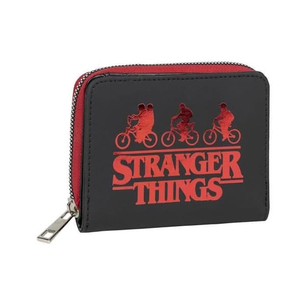 Plånbok - CERDA - Stranger Things - Fantasistil - Syntetiskt material - Svart
