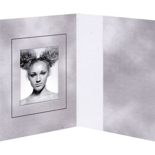 WolkenDesign passfotoplånbok grå 31x42 mm - Daiber 01141