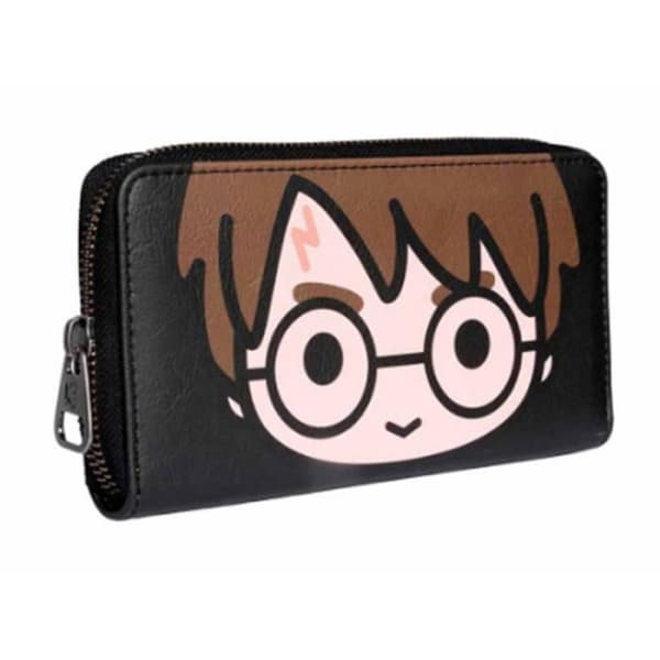 Plånbok - Harry Potter - Chibi - 12 kortfack - 2 sedelfack - Dragkedja