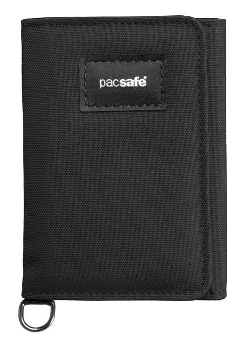 pacsafe Svart plånbok för kvinnor och män - RFIDsafe Trifold Wallet 212913
