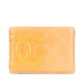 Pikkukuva 1 / 10: Pre-owned Chanel Lambskin Cambon Ligne Card Holder Brown