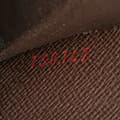 Miniatyrbild 6 av 10: Pre-owned Louis Vuitton Damier Ebene Zippy Coin Purse Brown