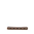Miniatyrbild 3 av 10: Pre-owned Louis Vuitton Damier Ebene Zippy Long Wallet Brown