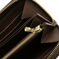 Miniatyrbild 8 av 10: Pre-owned Louis Vuitton Damier Ebene Zippy Long Wallet Brown