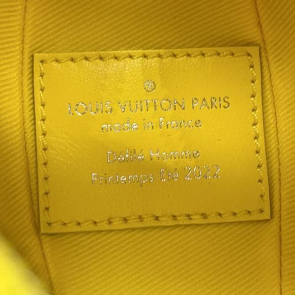 Pre-owned Louis Vuitton Monogram Lemon Pouch Yellow