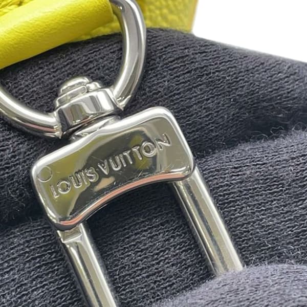 Pre-owned Louis Vuitton Monogram Lemon Pouch Yellow