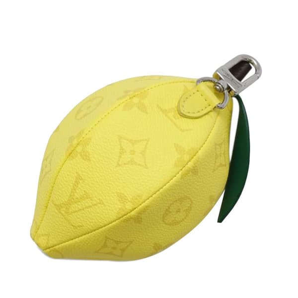 Pre-owned Louis Vuitton Monogram Lemon Pouch Yellow