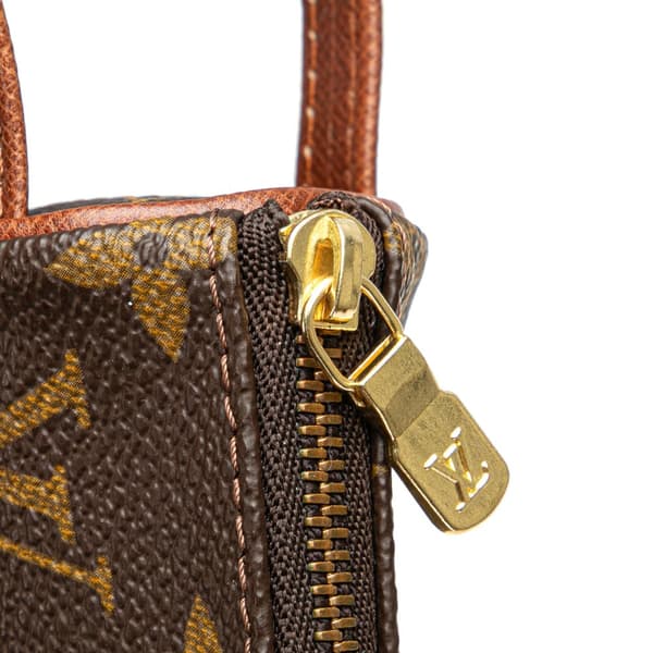 Pre-owned Louis Vuitton Monogram Etui Golf Ball Case Brown