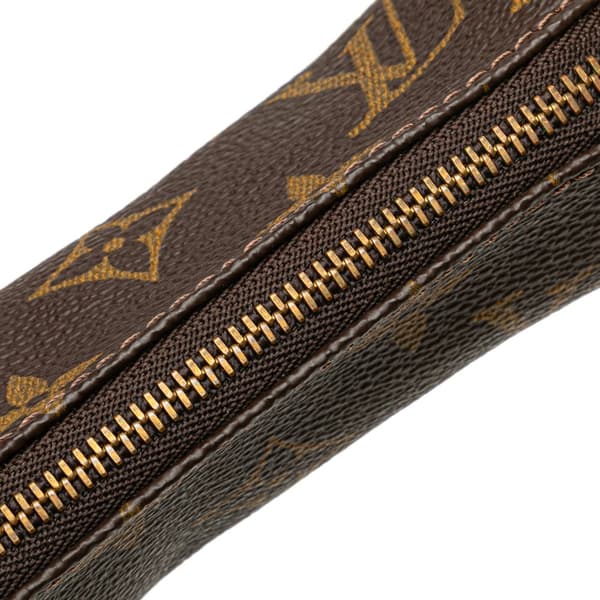Pre-owned Louis Vuitton Monogram Etui Golf Ball Case Brown