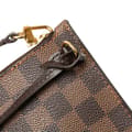 Miniatyrbilde 9 av 10: Pre-owned Louis Vuitton Damier Ebene Neverfull Pouch MM Brown