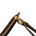 Miniatyrbilde 10 av 10: Pre-owned Louis Vuitton Damier Ebene Neverfull Pouch MM Brown