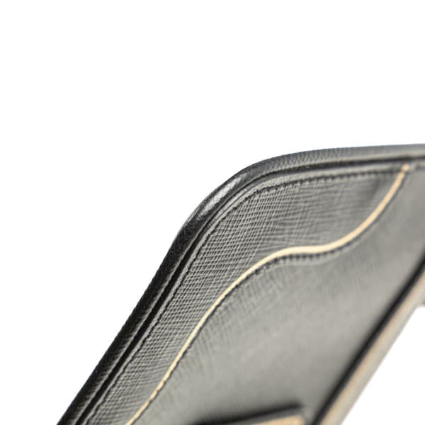 Pre-owned Prada Saffiano Pouch Black