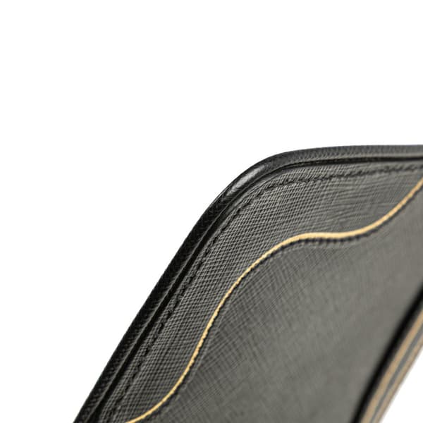 Pre-owned Prada Saffiano Pouch Black