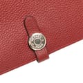Miniatyrbillede 9 af 10: Pre-owned Hermès Togo Dogon Duo Wallet GM Red