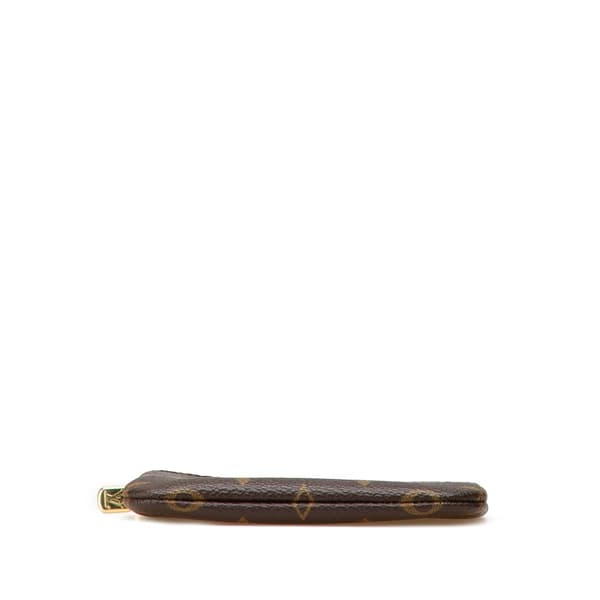 Pre-owned Louis Vuitton Monogram Key Pouch Brown