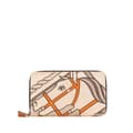 Miniatyrbild 1 av 10: Pre-owned Hermès Toile Steeple GM Wallet Brown