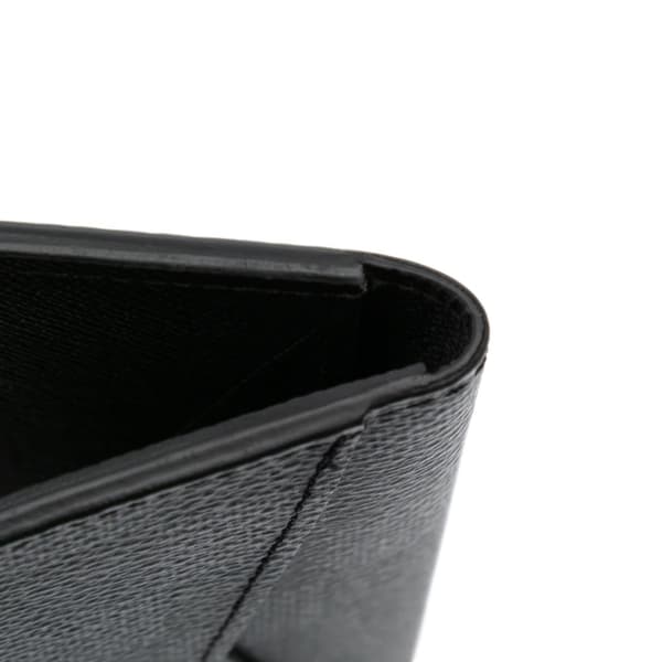 Pre-owned Louis Vuitton Damier Graphite Pocket Organizer Black
