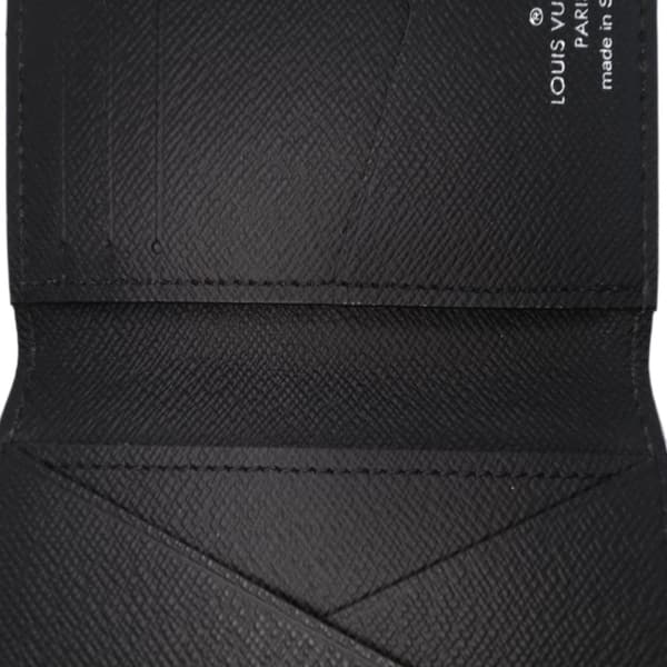 Pre-owned Louis Vuitton Damier Graphite Pocket Organizer Black