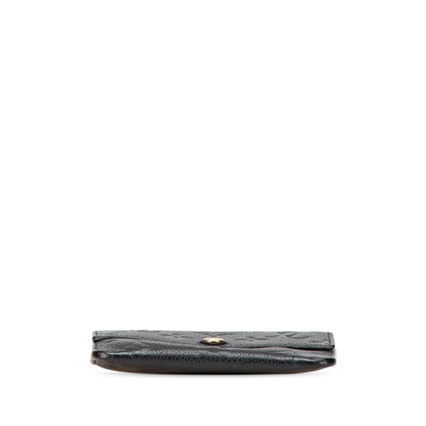 Pre-owned Louis Vuitton Monogram Empreinte Key Pouch Black