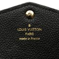 Miniatyrbild 6 av 10: Pre-owned Louis Vuitton Monogram Empreinte Key Pouch Black
