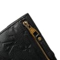Miniatyrbild 8 av 10: Pre-owned Louis Vuitton Monogram Empreinte Key Pouch Black