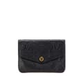 Miniatyrbild 1 av 10: Pre-owned Louis Vuitton Monogram Empreinte Key Pouch Black