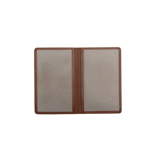 Pre-owned Louis Vuitton Monogram Porte Papier Zipped Wallet Brown