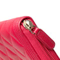 Pikkukuva 9 / 9: Pre-owned Chanel Quilted Caviar Boy Zip Around Wallet Pink