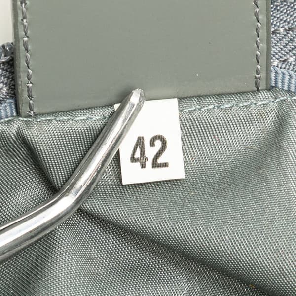 Pre-owned Prada Tessuto Pouch Gray